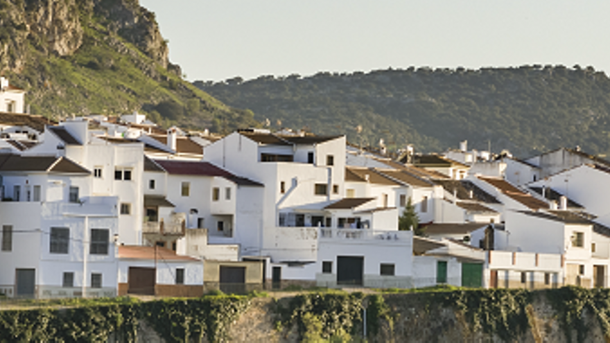 Vista del municipio malagueño de Cuevas del Becerro.