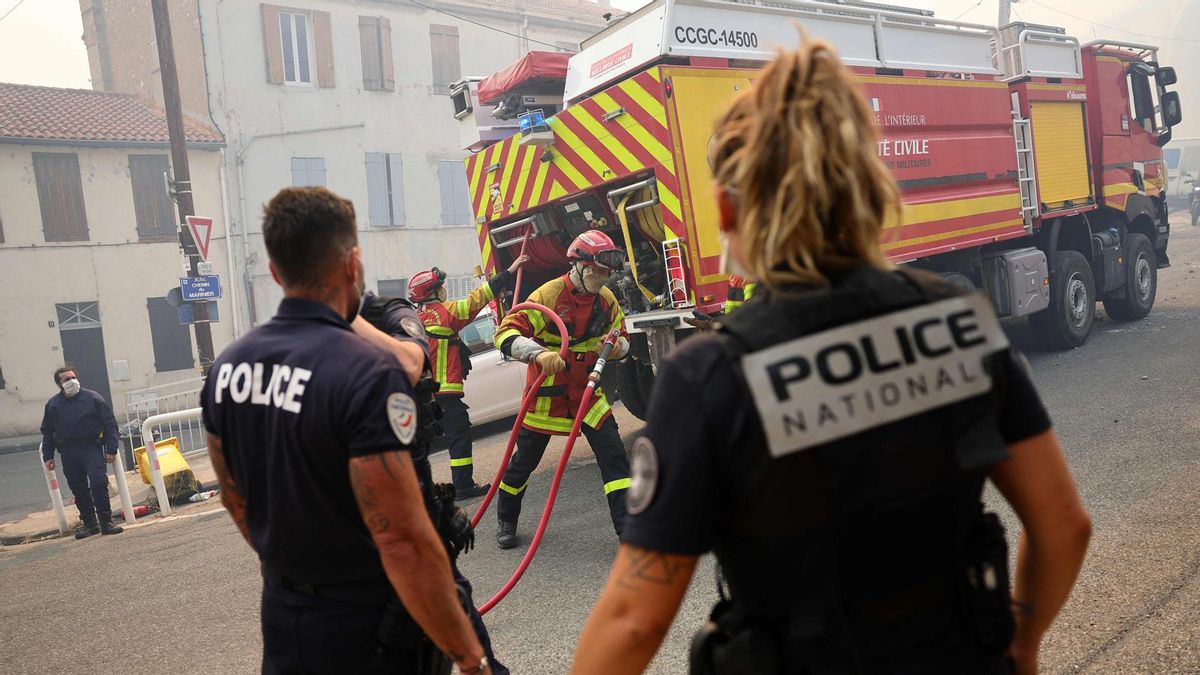 Marsella, la segunda ciudad de Francia, asediada por un violento incendio forestal