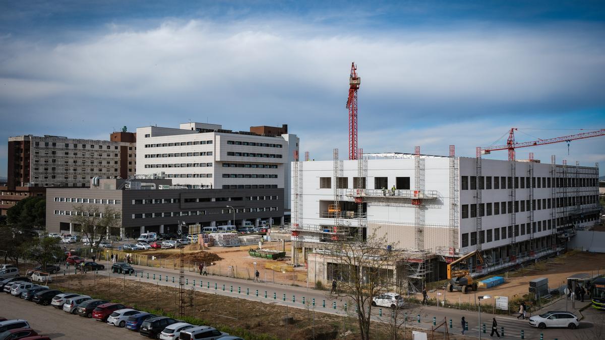 La nueva facultad de Medicina, en construcción.