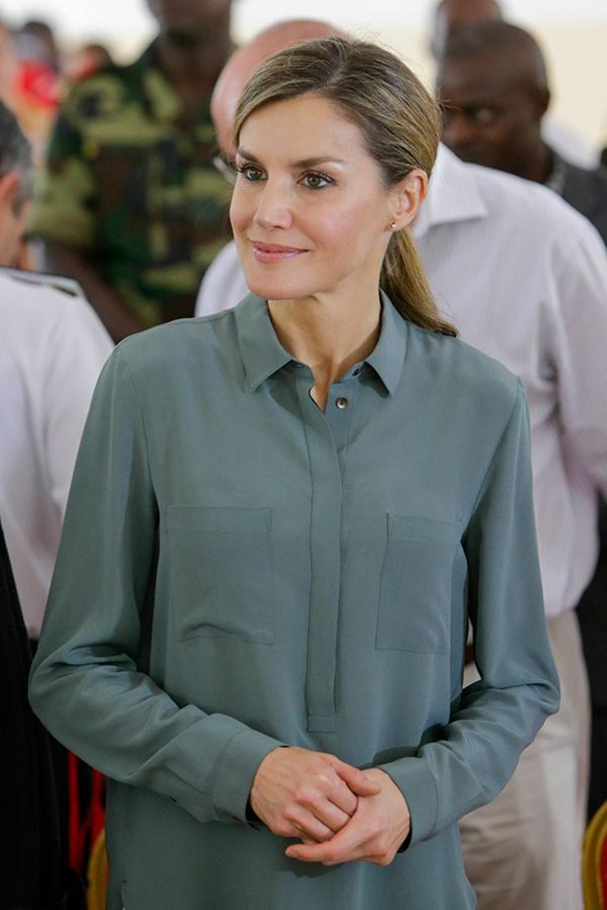 Letizia Ortiz visita la Universidad de Ziguinchor en Senegal