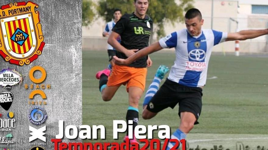 El Portmany anuncia su primer fichaje, el delantero Joan Piera