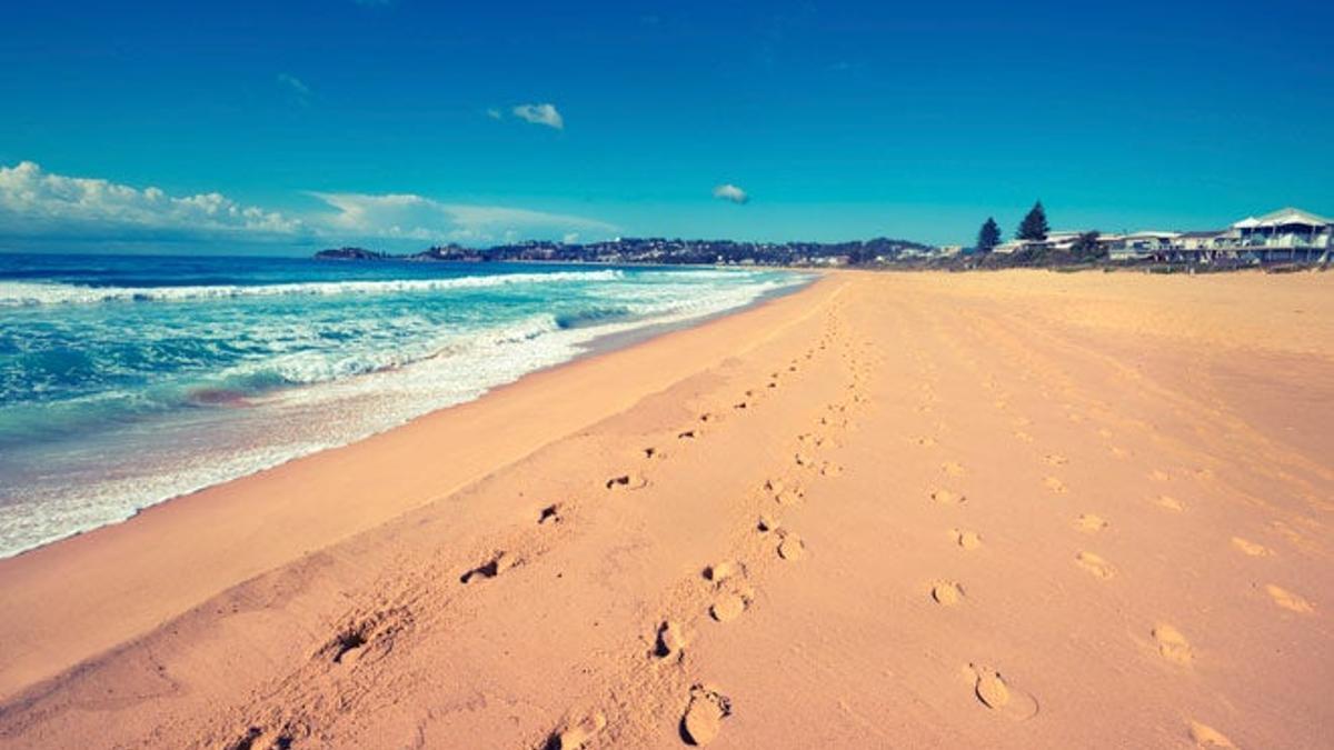 Playa en Terrigal, en Nueva Gales del Sur