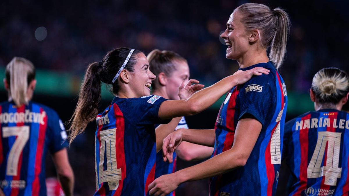 Aitana Bonmatí fue la MVP del Barça-Bayern