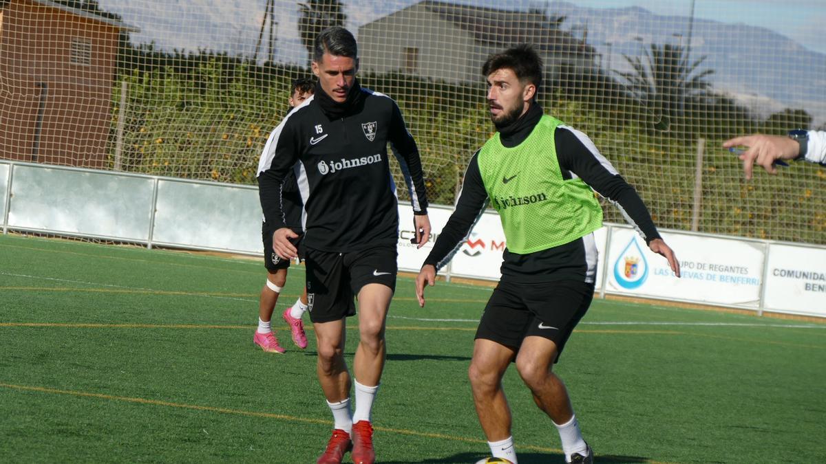 Entrenamiento del Orihuela