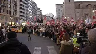 DIRECTO | Manifestación en Valencia por la gestión política de la DANA