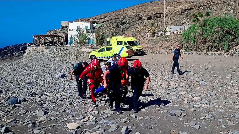 Dos hombres mueren al caer al mar en Fuerteventura