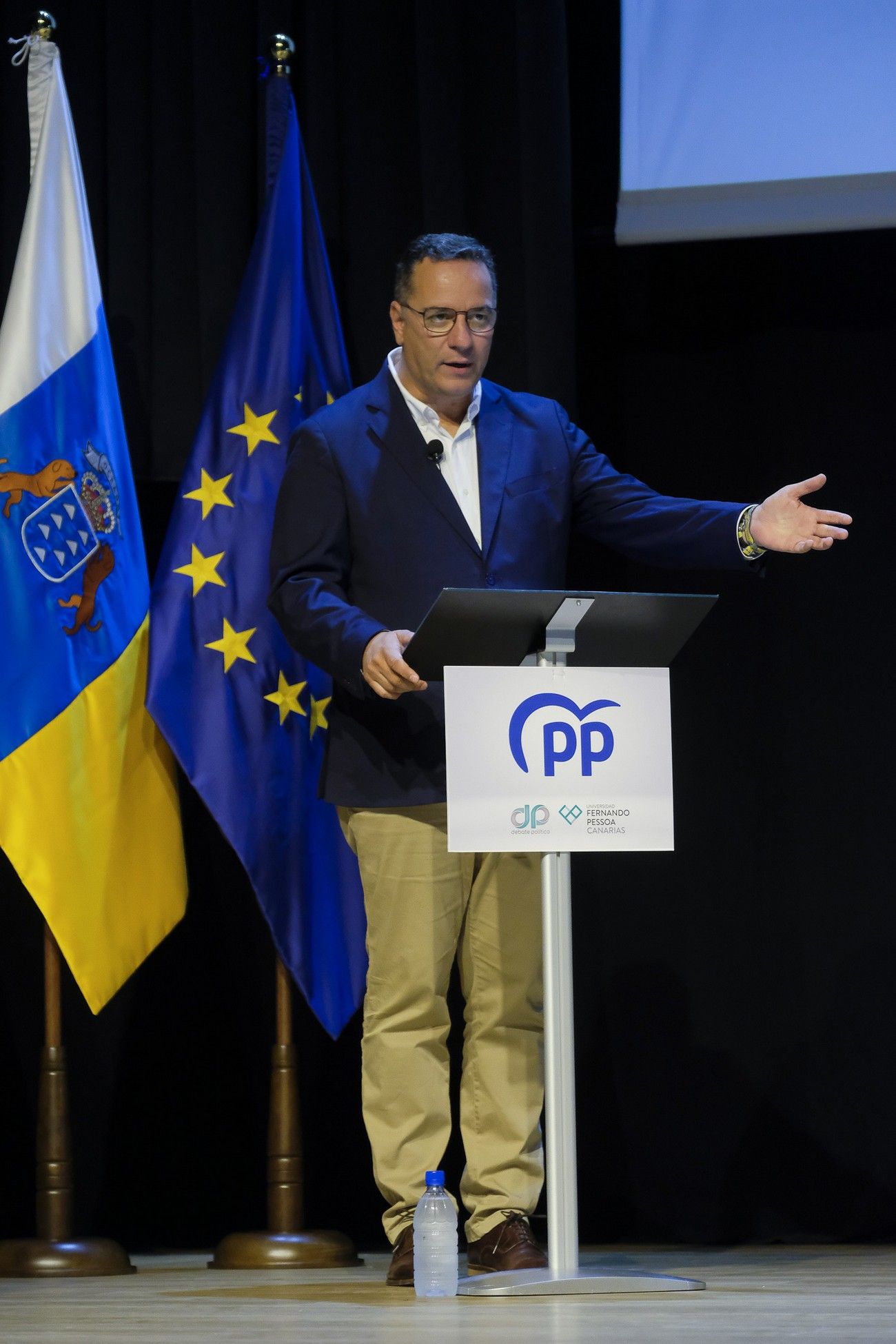 Debate de los candidatos de diferentes partidos al Parlamento de Canarias por Gran Canaria