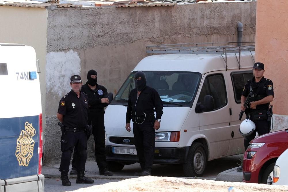 Golpe a la droga en Los Mateos - Cartagena