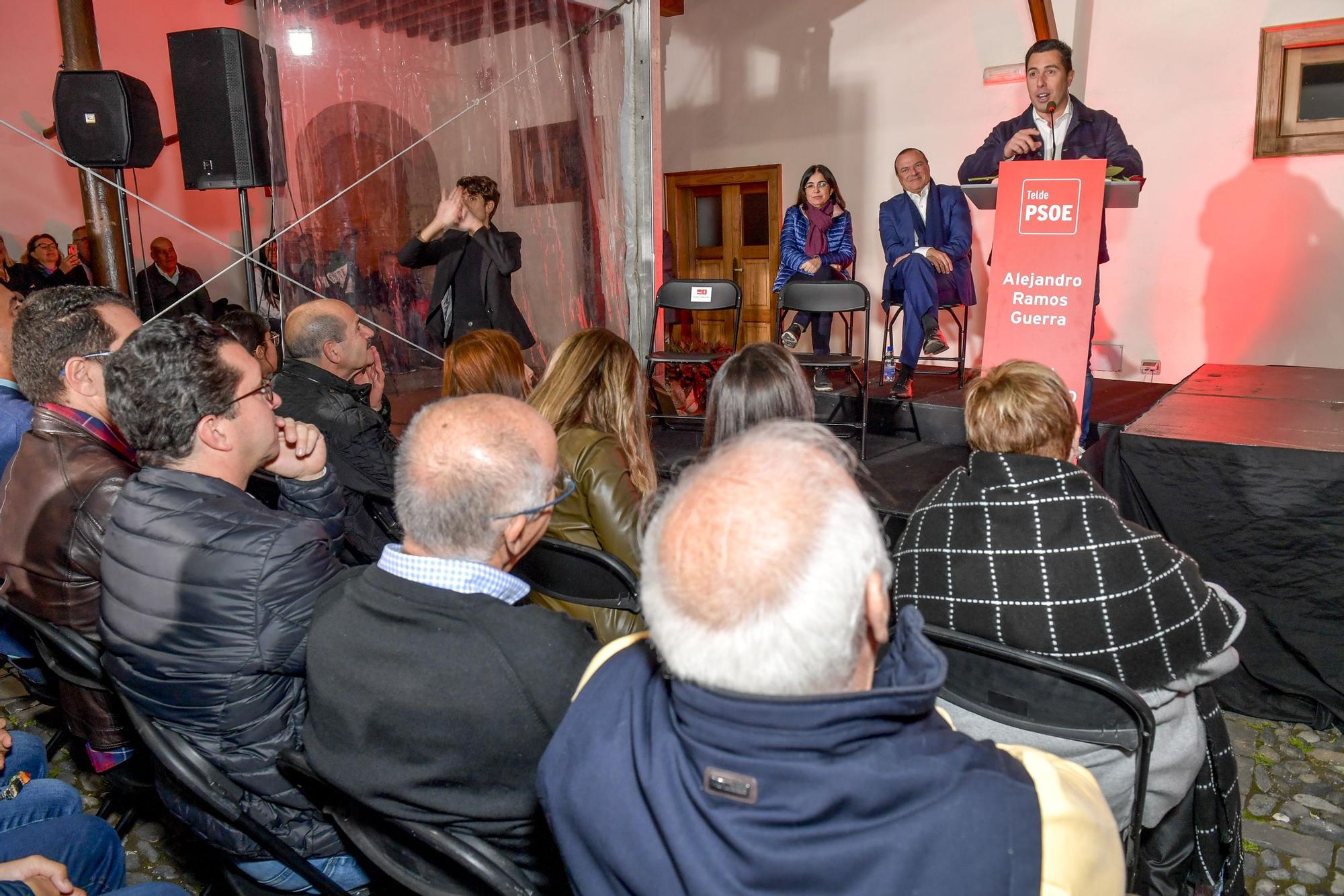 Presentación del candidato del PSOE Alejandro Ramos