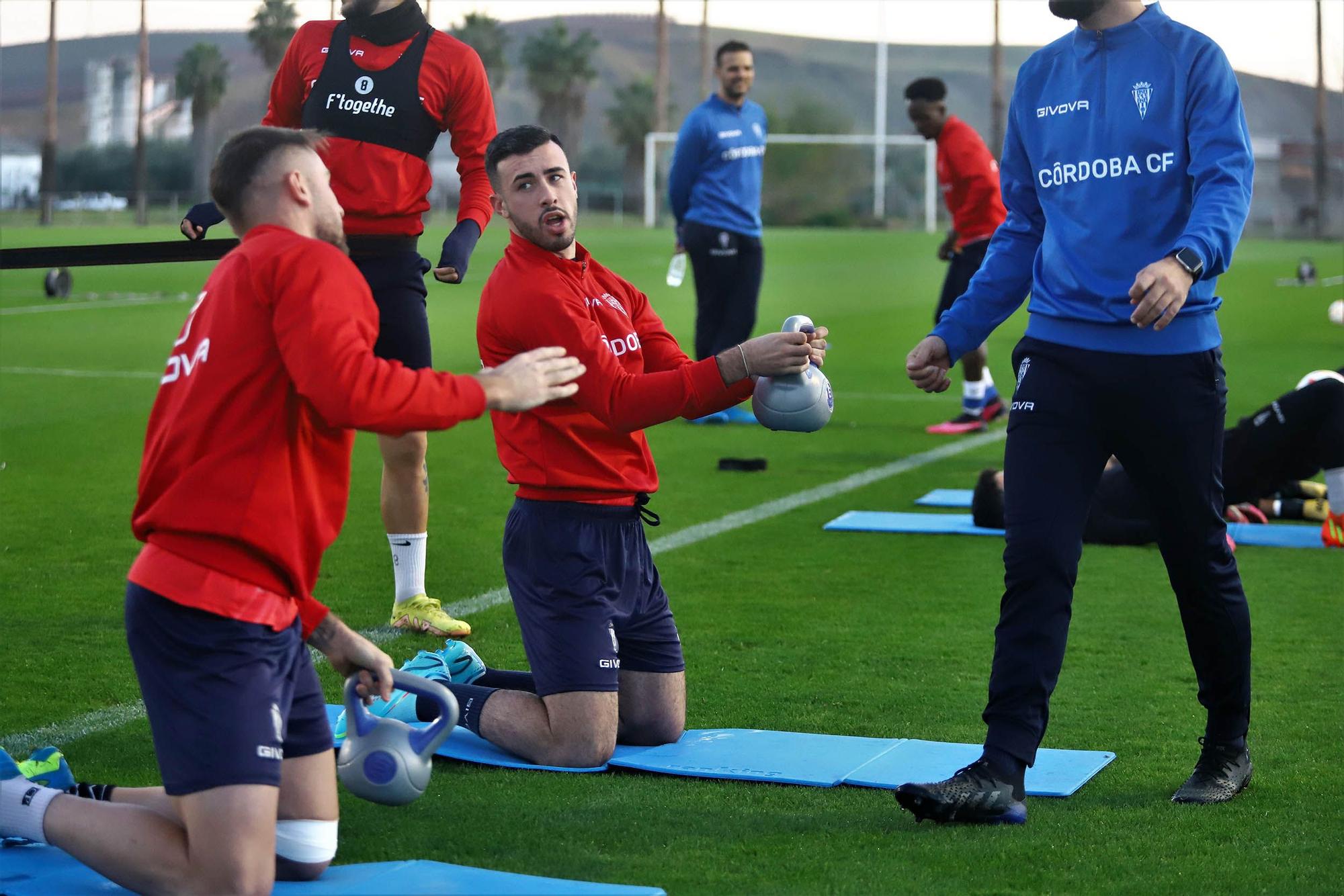 El Córdoba CF regresa la trabajo con el ánimo muy alto