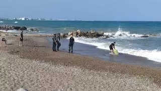Localizan fardos de droga en playas de Almassora, Moncofa, Nules y Burriana