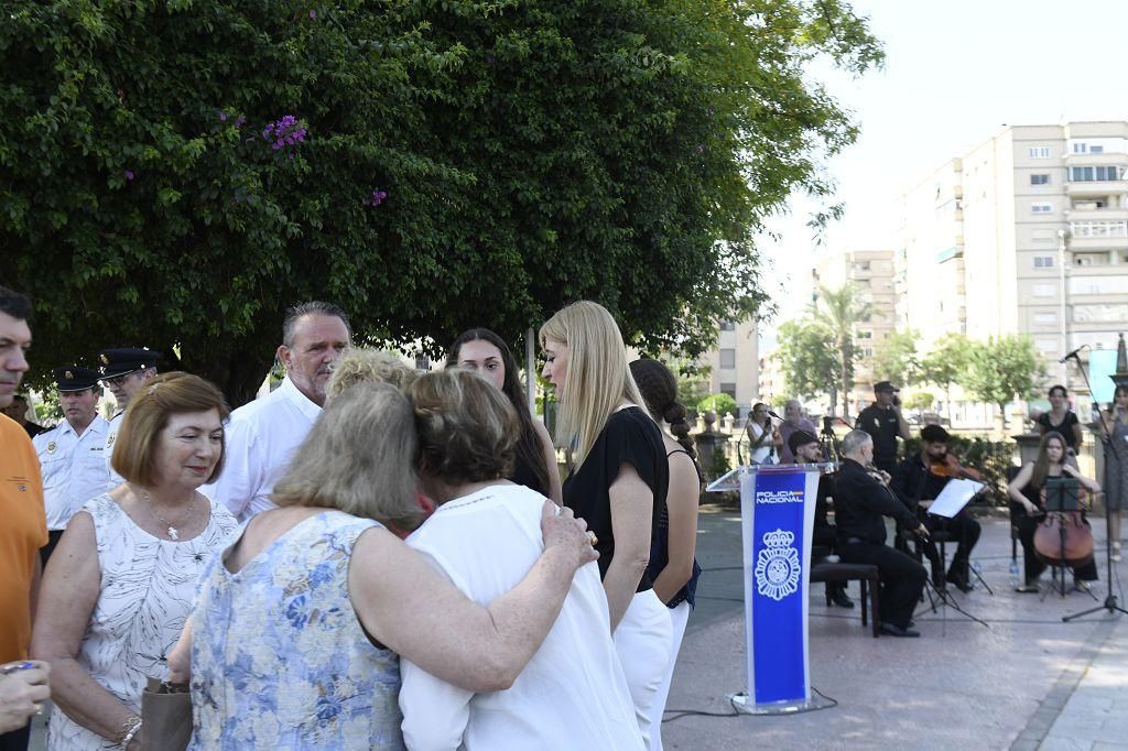 La Policía Nacional conmemora el Día de las Víctimas del Terrorismo en Murcia