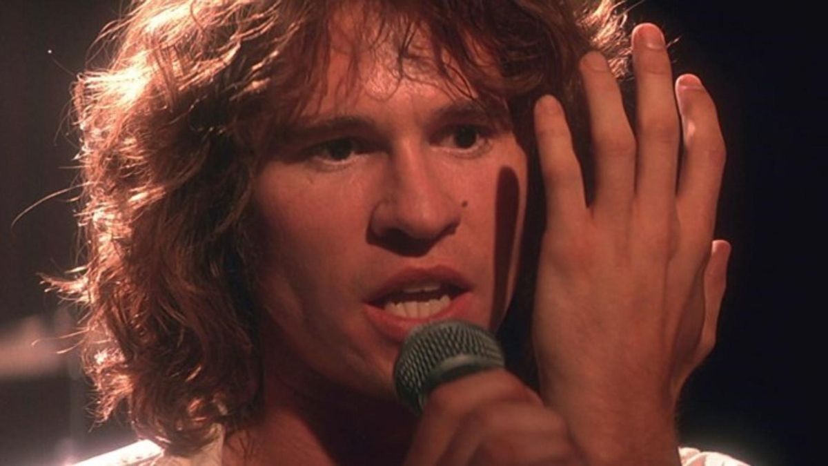Val Kilmer, en el papel de Jim Morrison en una imagen de 'The Doors'