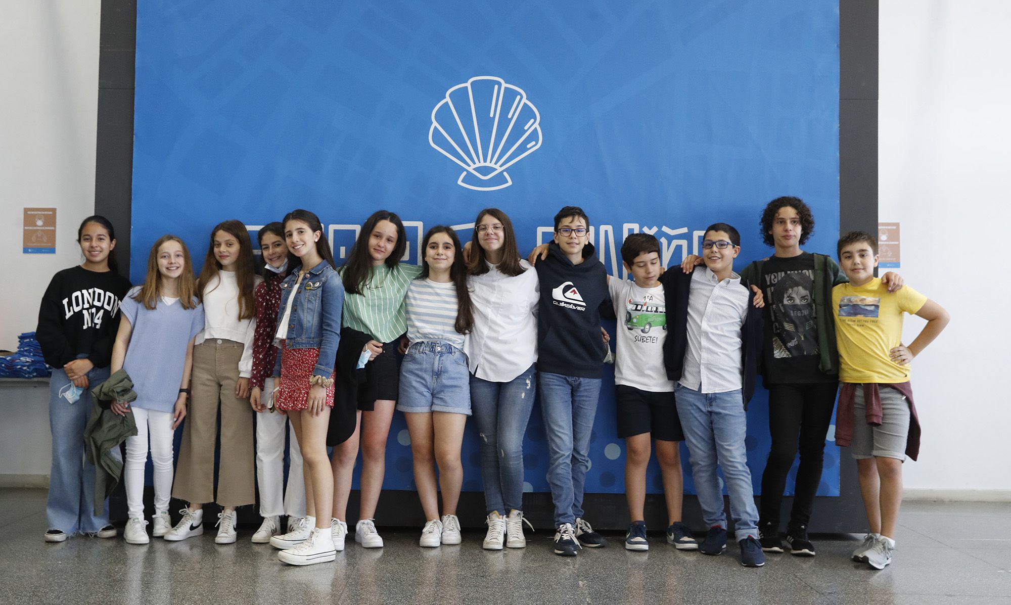 A primeira promoción de graduados en O Camiño