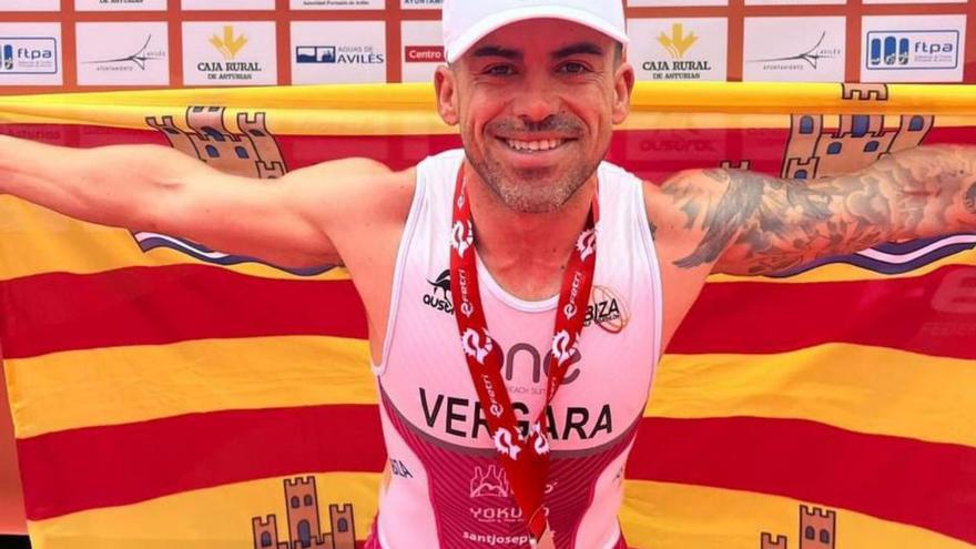 Javier Vergara conquista la plata en el Campeonato de España de paraduatlón