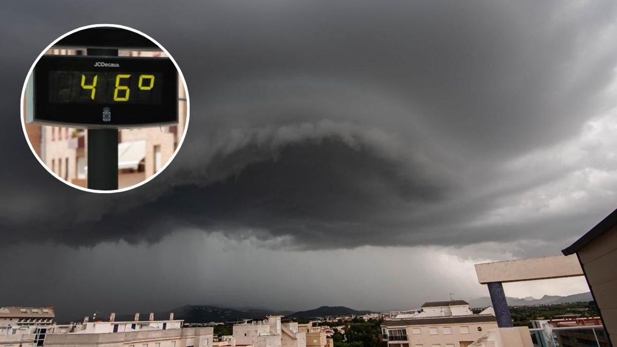 Del calor extremo a las fuertes tormentas