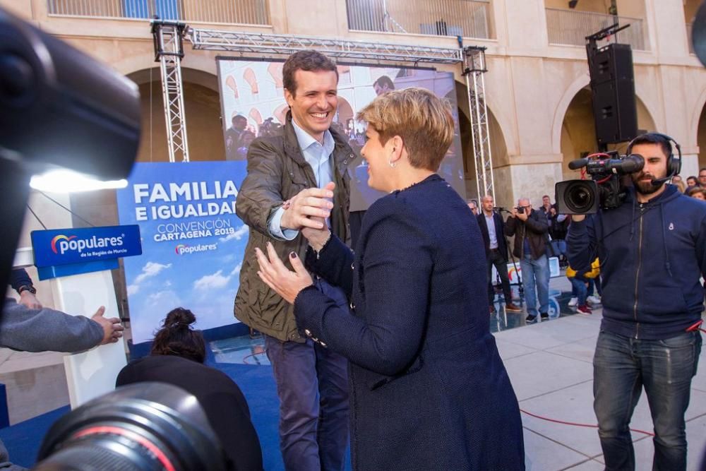 Acto de presentación de Noelia Arroyo como candidata a la alcaldía de Cartagena