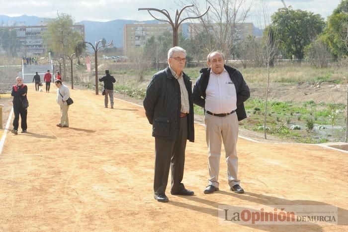 Alameda del Malecón: el entorno urbano del Segura estrena nuevo espacio verde