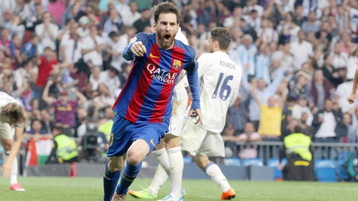 Leo Messi marcó dos goles muy importantes contra el Real Madrid