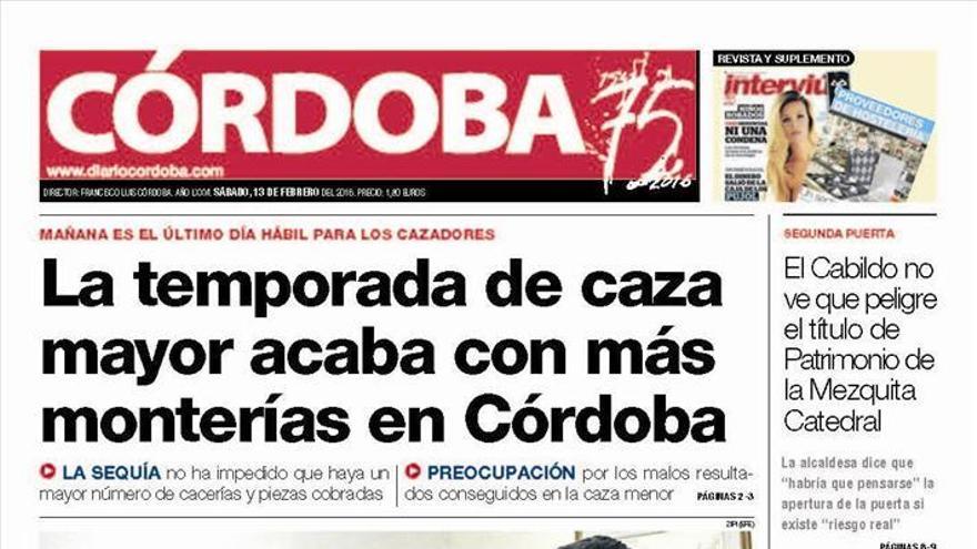 La portada de CÓRDOBA