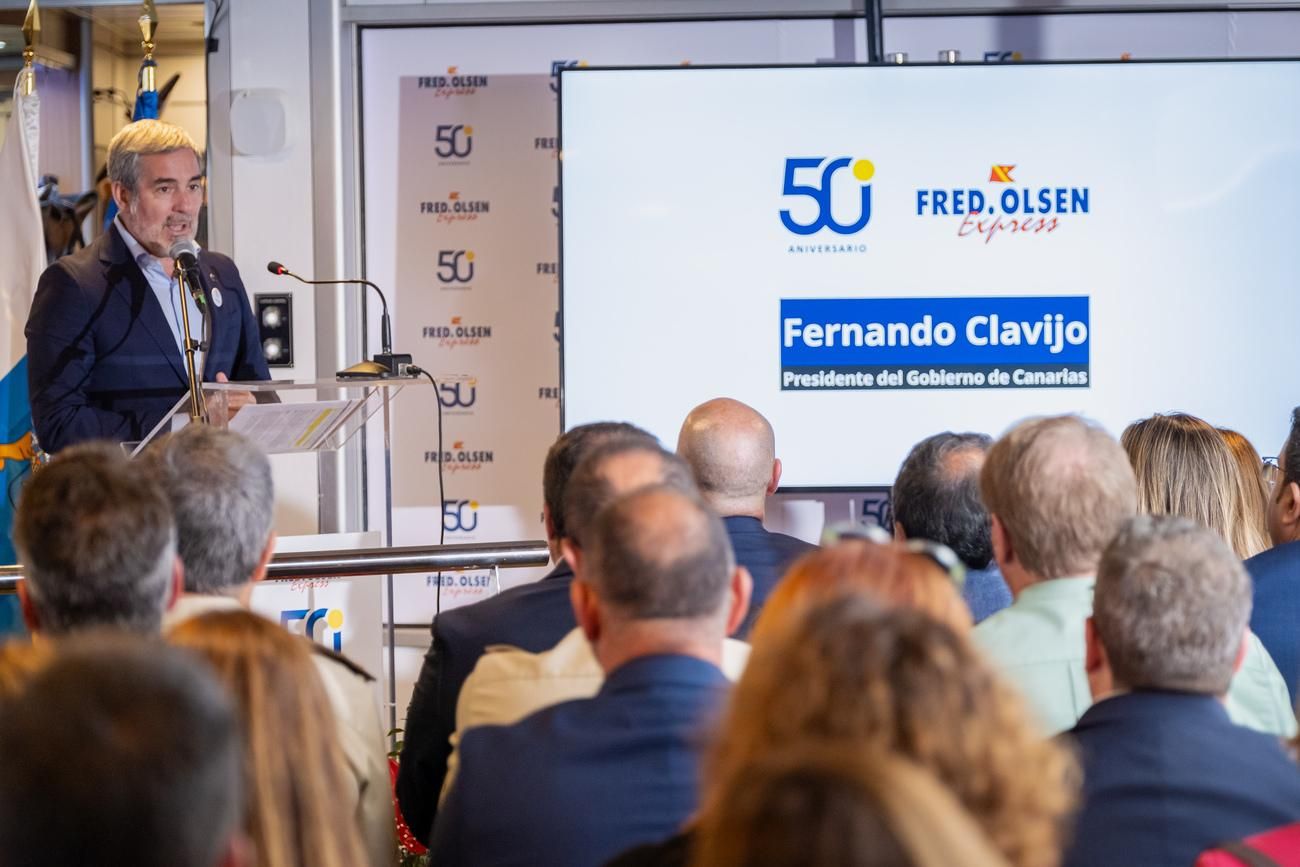 Fred Olsen Express 50th Anniversary
