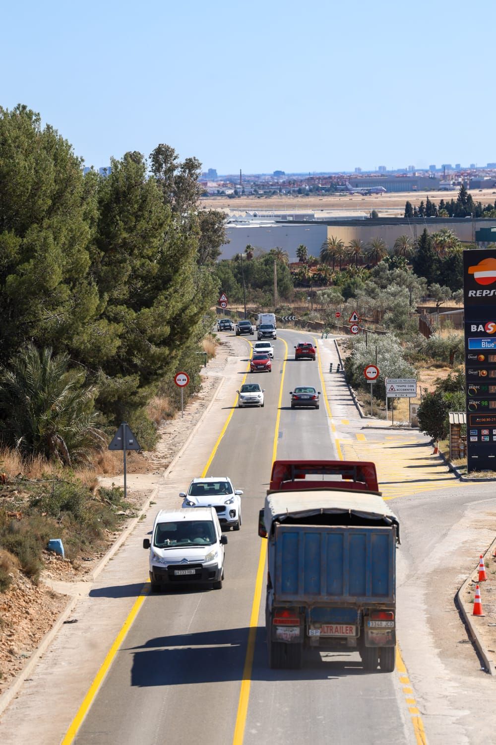 La diputación desdoblará una vía entre Manises y Riba-roja por la que pasan 20.000 coches al día