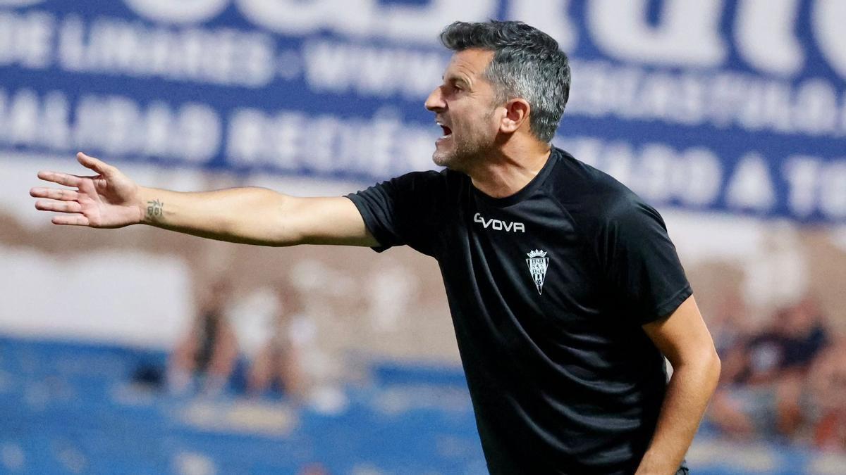 Iván Ania, entrenador del Córdoba