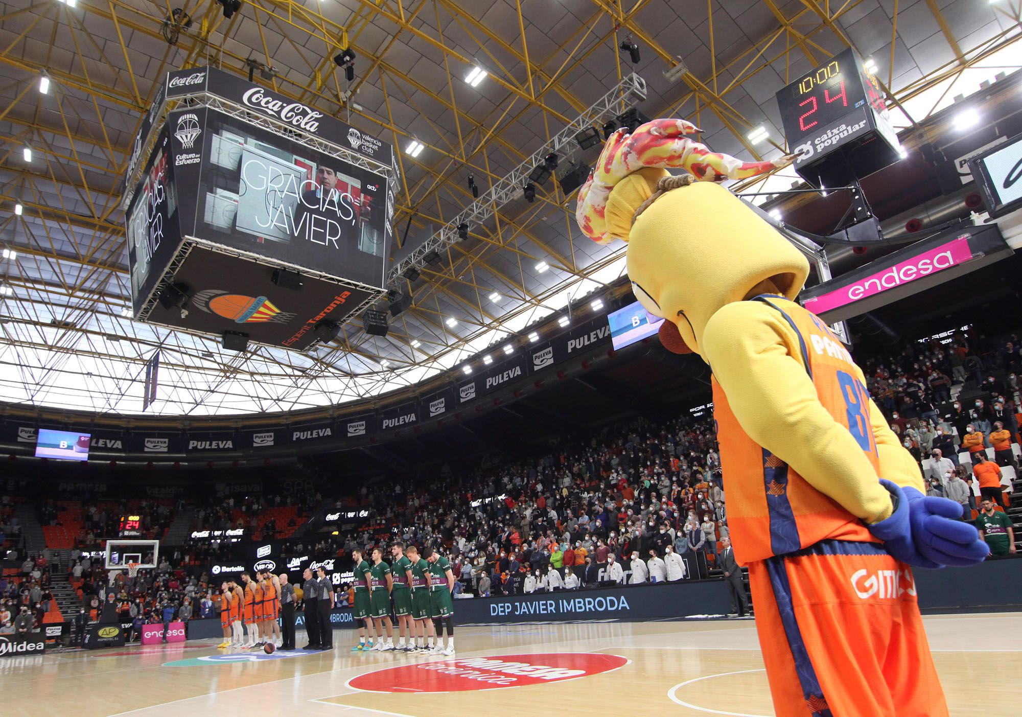 Las imágenes del Valencia Basket - Unicaja de la Liga Endesa