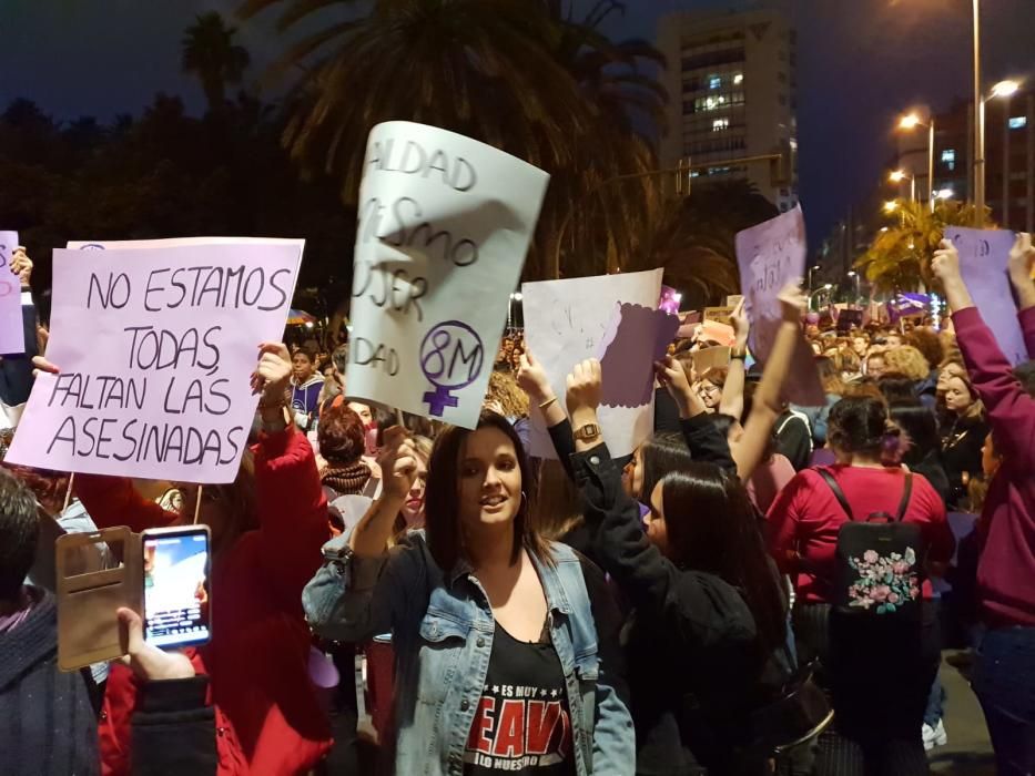 8M - Manifestación del Día de la Mujer en Las Palmas de Gran Canaria