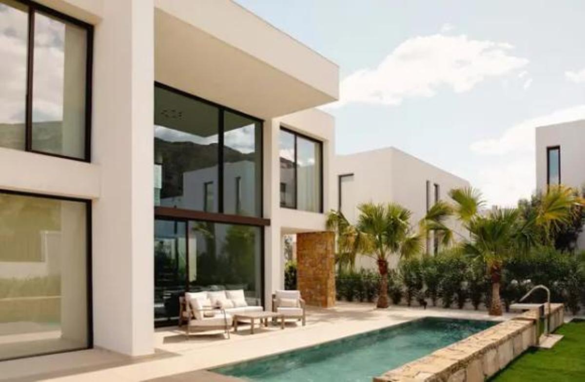 Proyecto de unifamiliares de Cecotex en Dénia.