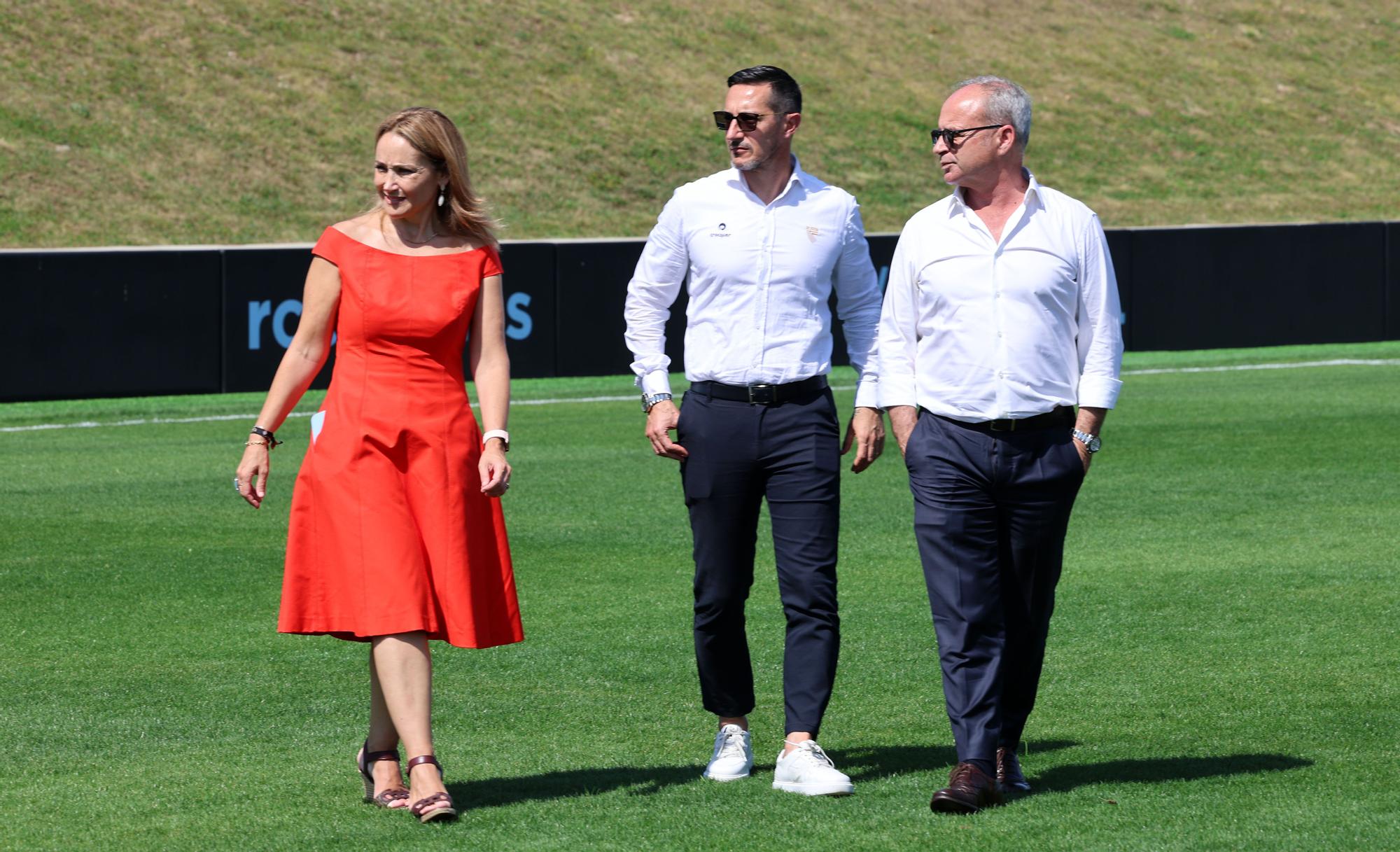 El Celta se rodea de su gran familia y de representantes institucionales por su centenario