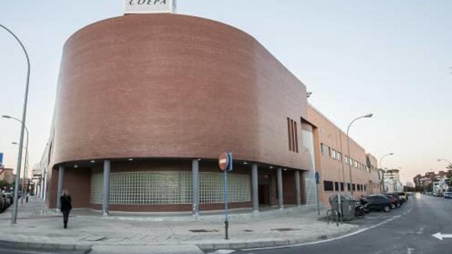 El centro de oficios que la patronal Coepa aún posee en Alicante.