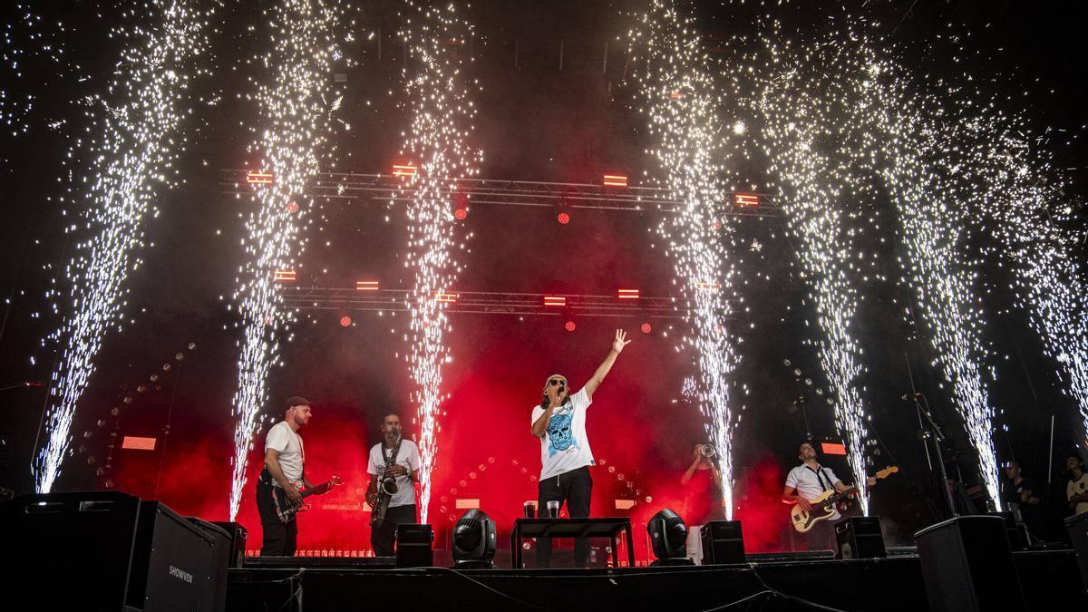 El concert de Buhos per Festa Major de Manresa, en imatges