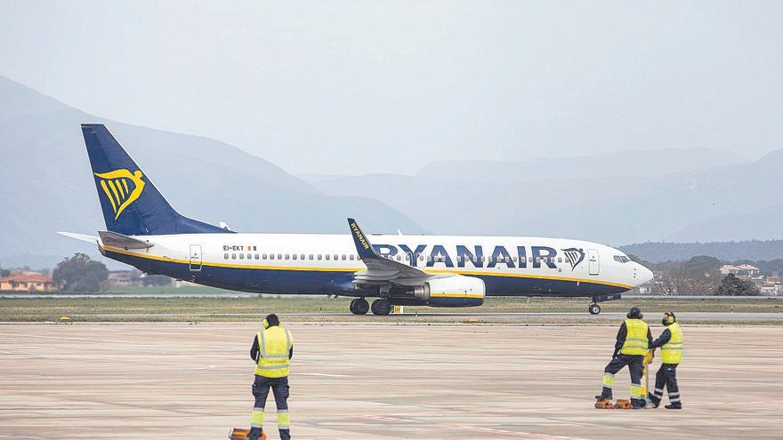 Ryanair no tindrà cap avió basat a l’aeroport de Girona aquest hivern