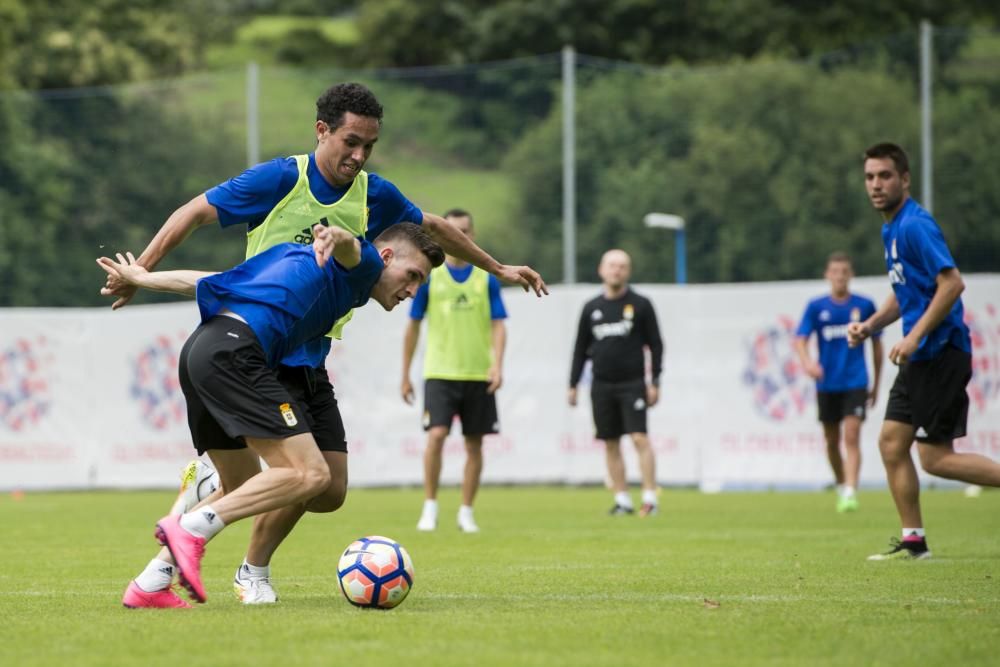 Entrenamiento del Real Oviedo