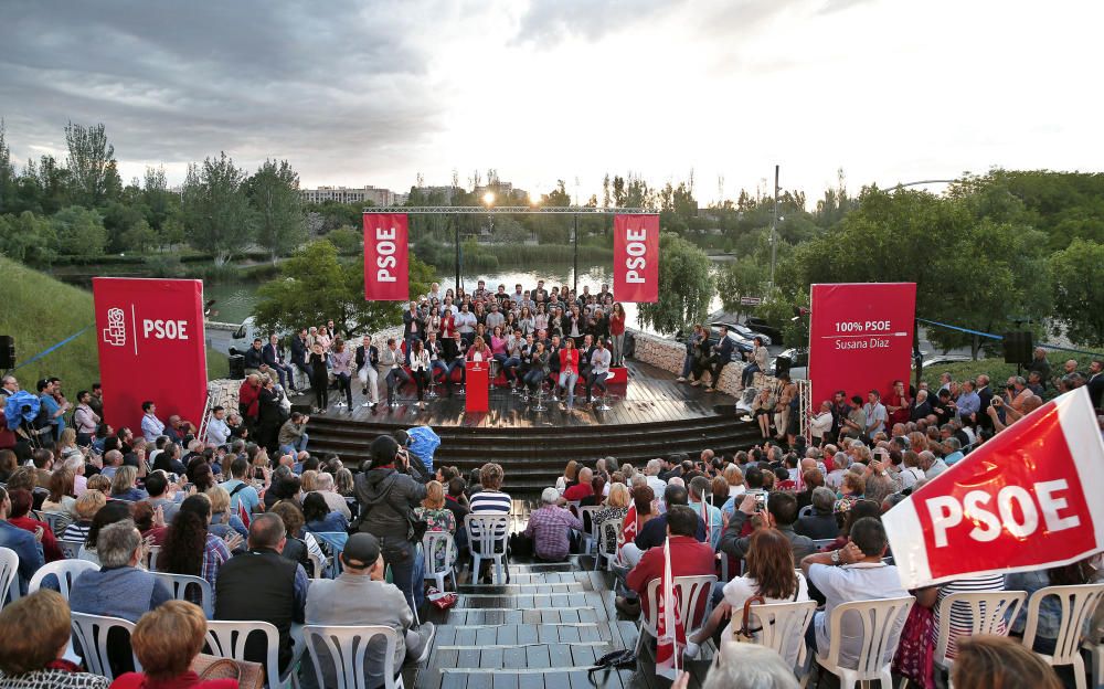 Mitin de Susana Díaz en València