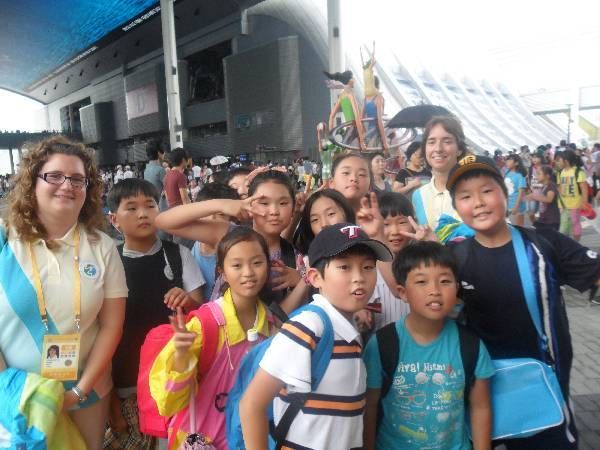 Fotogalería de los voluntarios de Expo Yeosu 2012