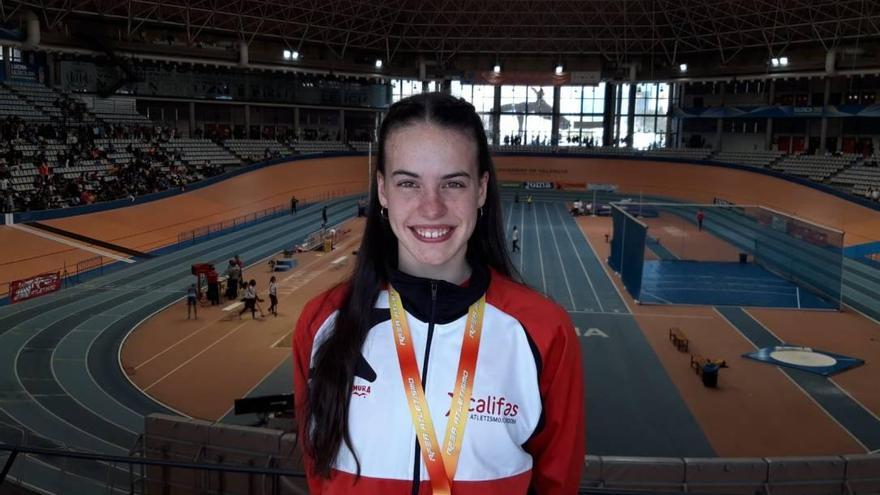 Carmen Avilés obtiene el oro nacional sub 18