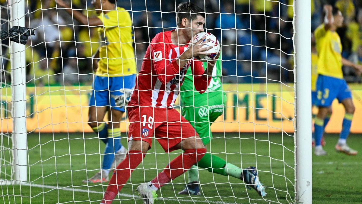 Morata volvió a marcar ante Las Palmas