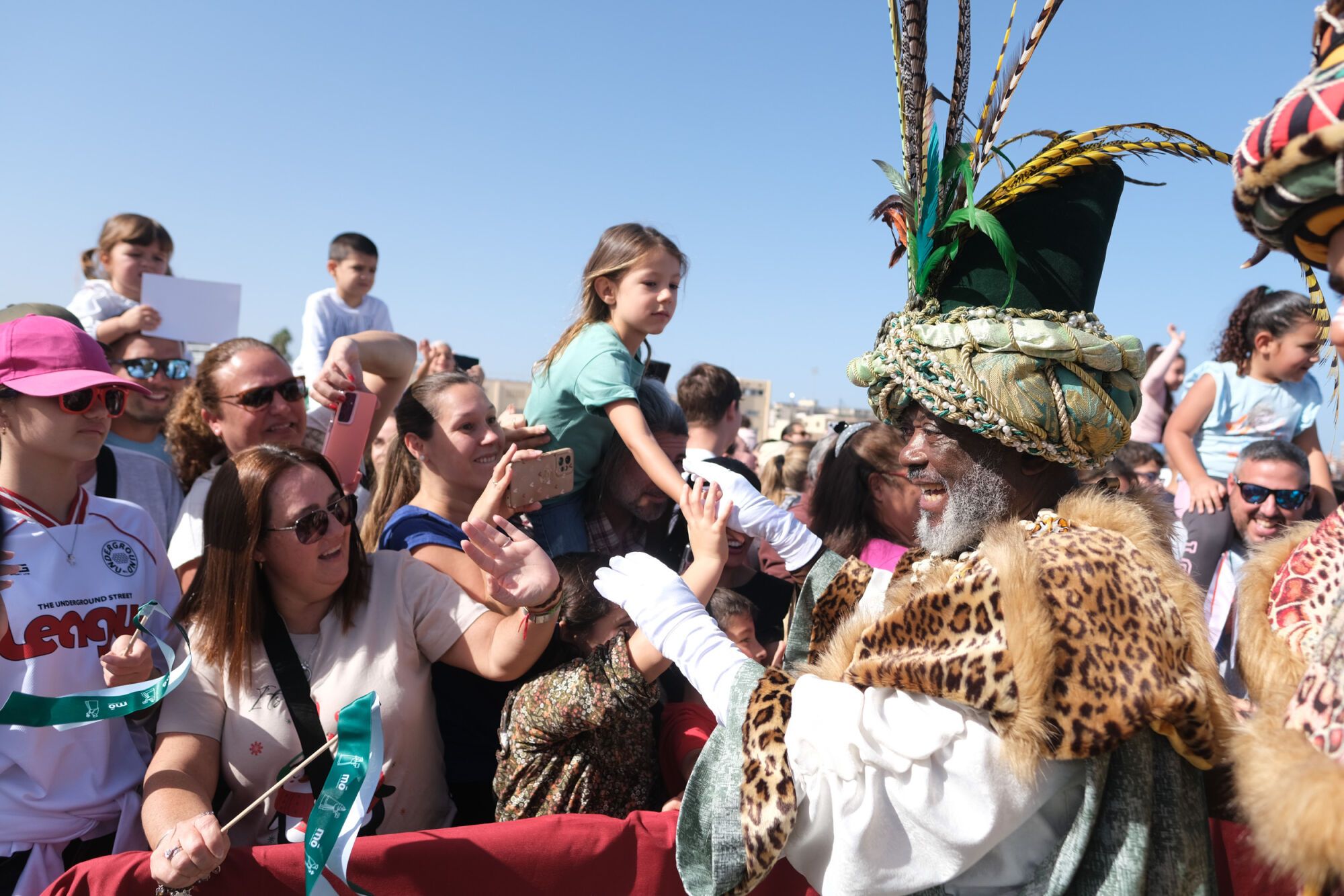 Llegada de los Reyes Magos a Las Palmas de Gran Canaria