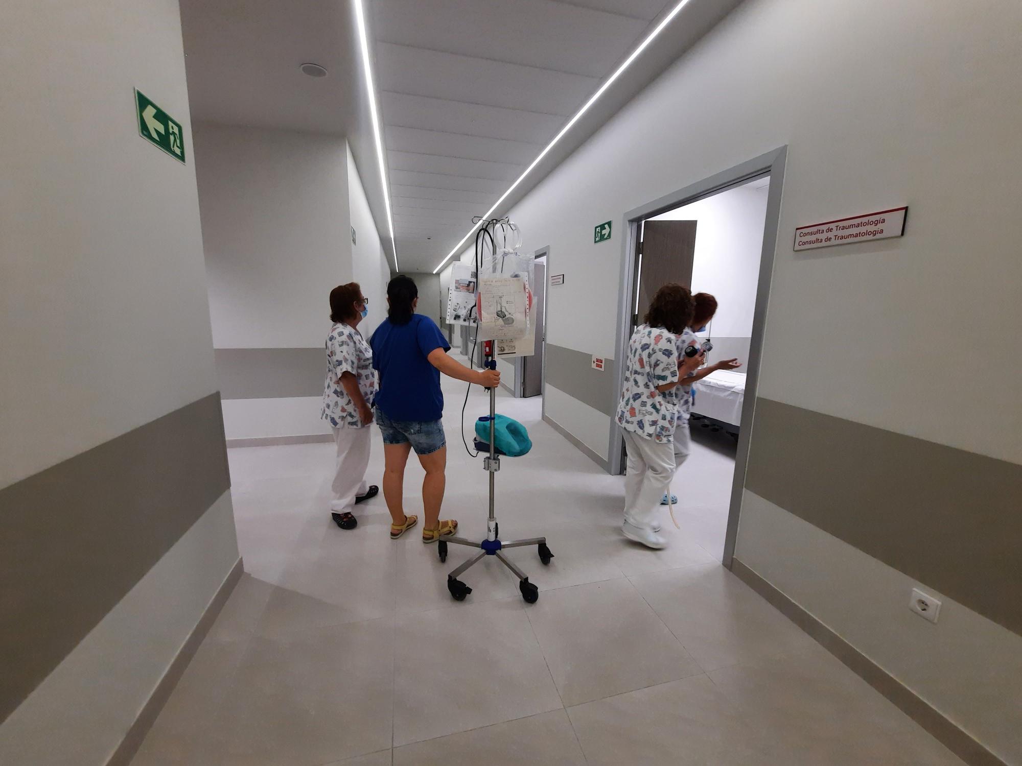 Traslado de las Urgencias pediátricas del Hospital de Alicante