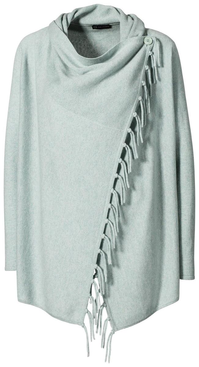 Poncho aguamarina de C&A