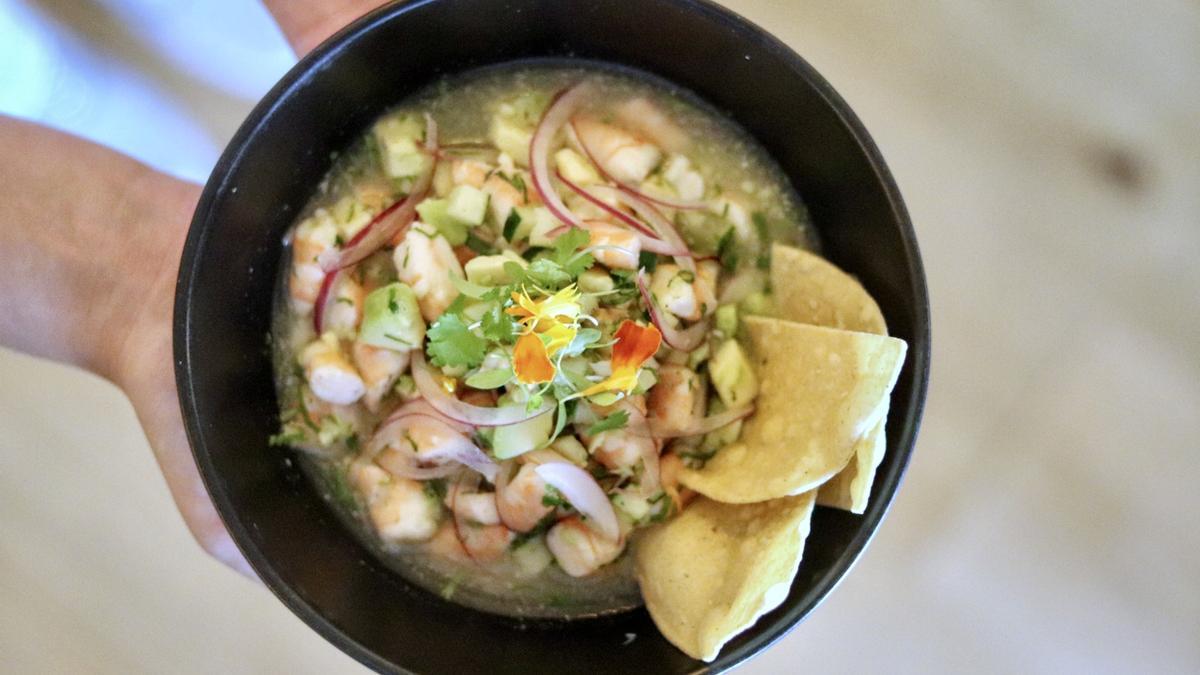 El aguachile al estilo de Tepic.