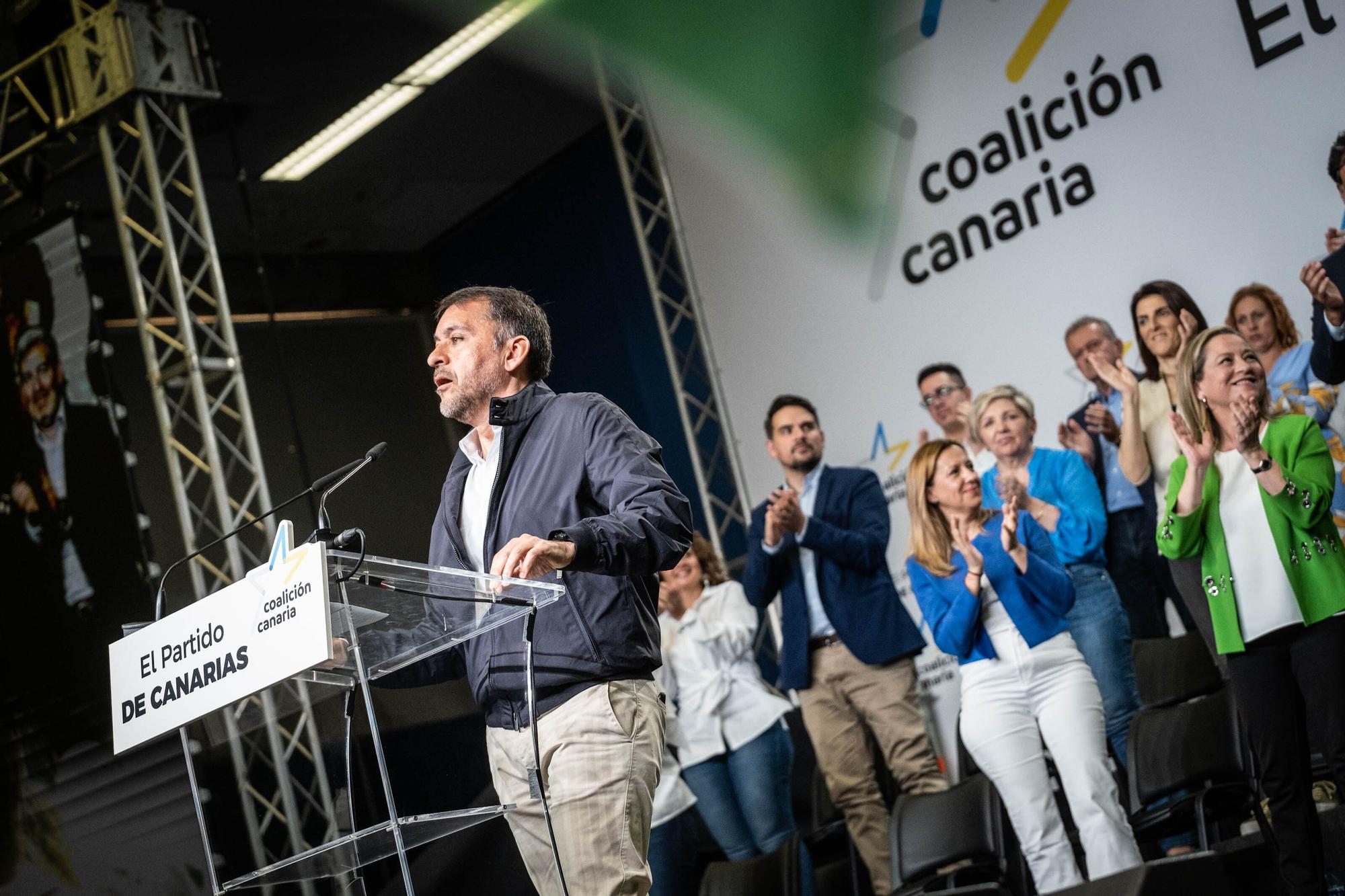 Candidaturas de Coalición Canaria en Tenerife.