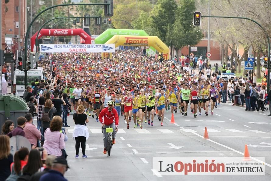 Media Maratón de Murcia: salida