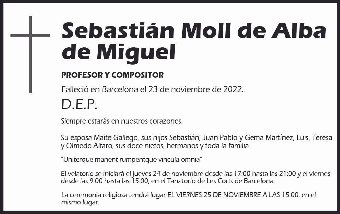 Sebastián Moll de Alba de Miguel