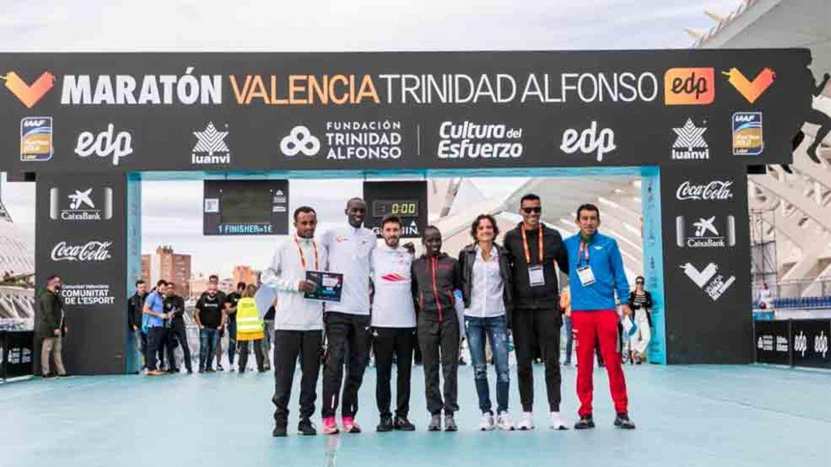 Presentación éite de la Maratón Valencia Trinidad Alfonso EDP 2019