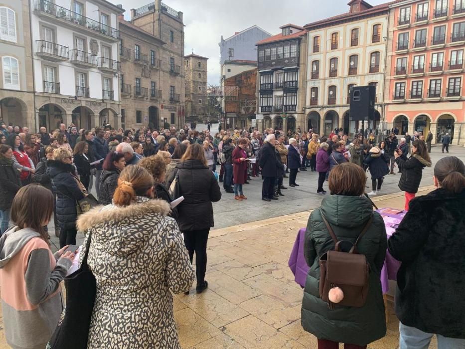 25N: Día contra la violencia de género en Avilés