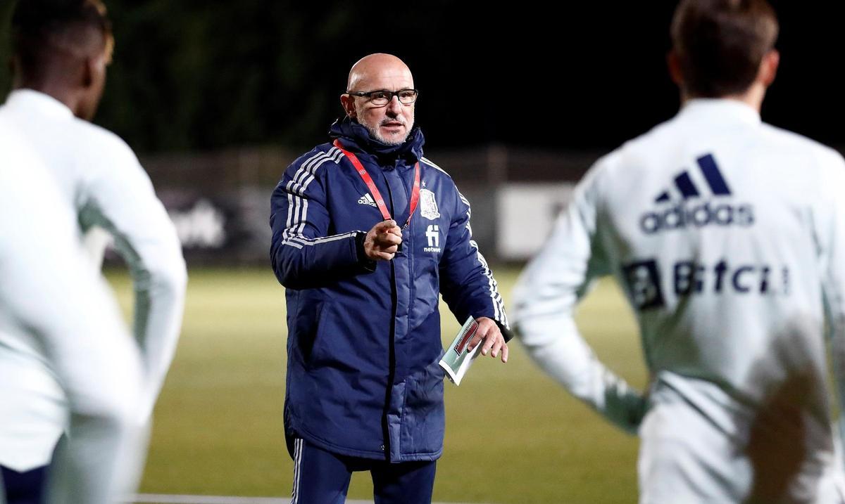 LAS ROZAS, 09/11/2021.- El técnico de la selección española sub 21, Luis de la Fuente en una foto de archivo. EFE / RFEF / Eidan Rubio