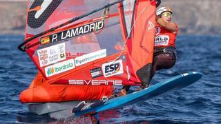 Pilar Lamadrid recupera la plata provisional en el Mundial de iQFOiL